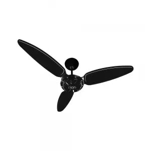 Ventilador de Teto Comercial 3 Pás 130W Preto 127V