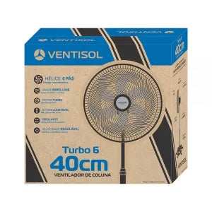 Ventilador de Coluna 40cm Azul 220V