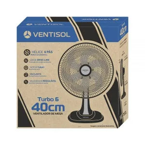 Ventilador de Mesa 40cm Azul 127V