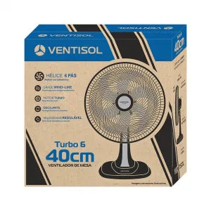 Ventilador de Mesa 40cm Bronze 220V