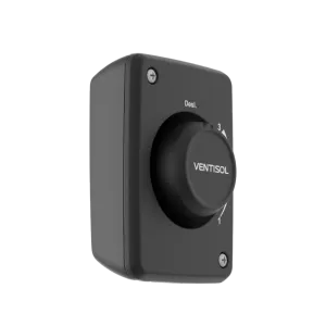 Ventilador De Parede Preto Ventisol 60cm 127/220V 220W