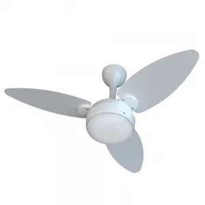 Ventilador De Teto Ventisol Elluz 127V/220V Inverter Branco/Cza