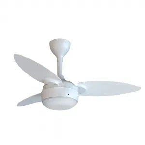 Ventilador De Teto Ventisol Elluz 127V/220V Inverter Branco/Cza