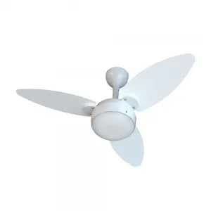 Ventilador De Teto Ventisol Elluz 127V/220V Inverter Branco/Cza
