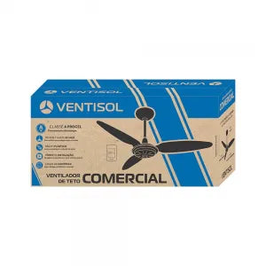 Ventilador De Teto Comercial Cinza 220V