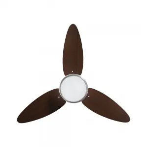 Ventilador de Teto Ventisol Resid. Fharo Alum. 220V Cinza/Tabaco