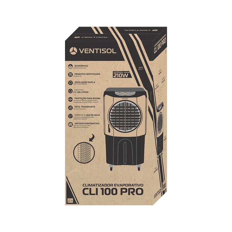 Climatizador CLI100 PRO CLI100PRO-01 100L 210W 127V
