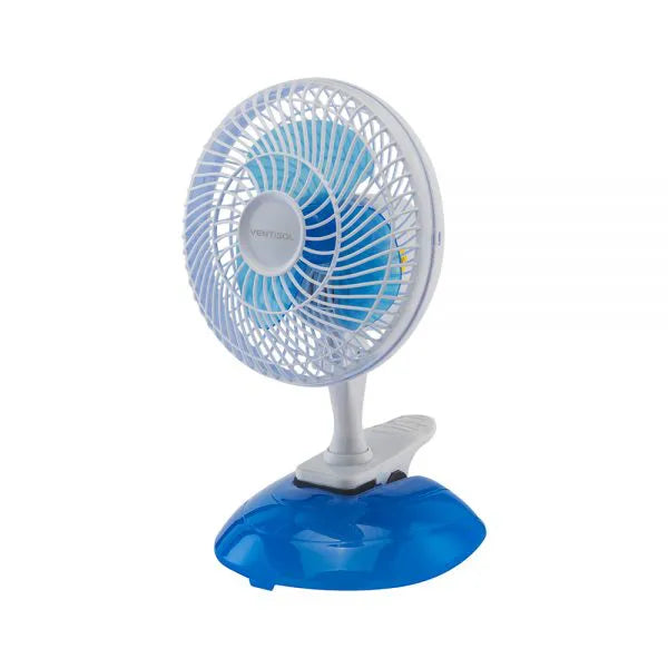 Micro Ventilador 20cm Branco/Azul 220V