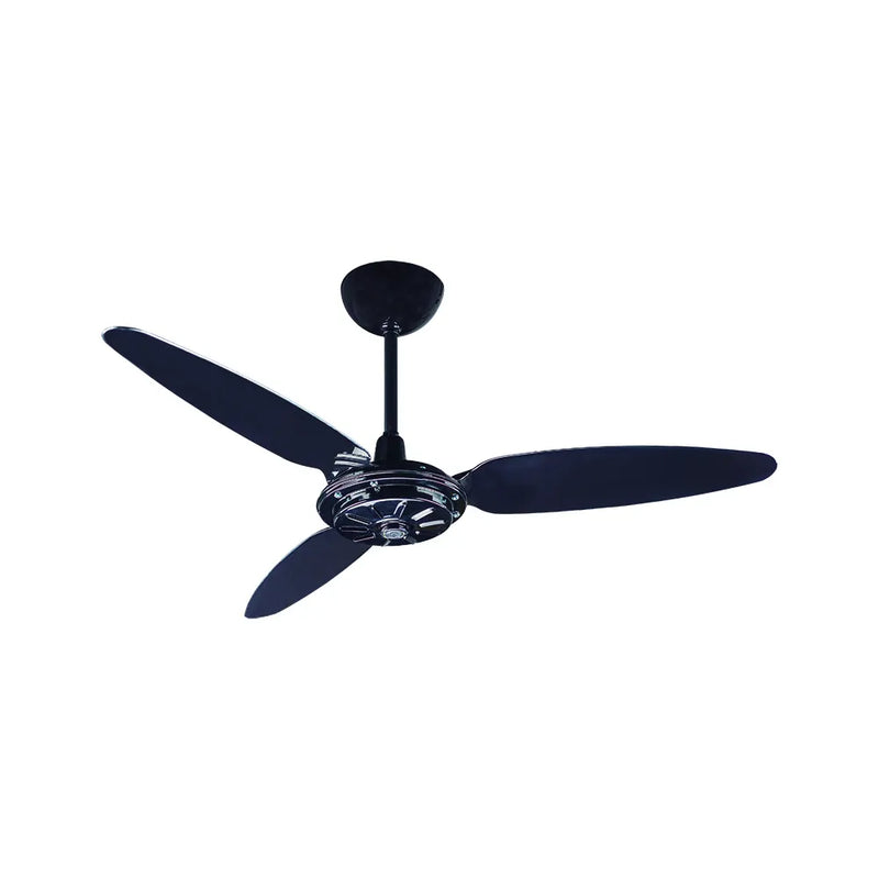 Ventilador de Teto Comercial 3 Pás 130W Preto 127V