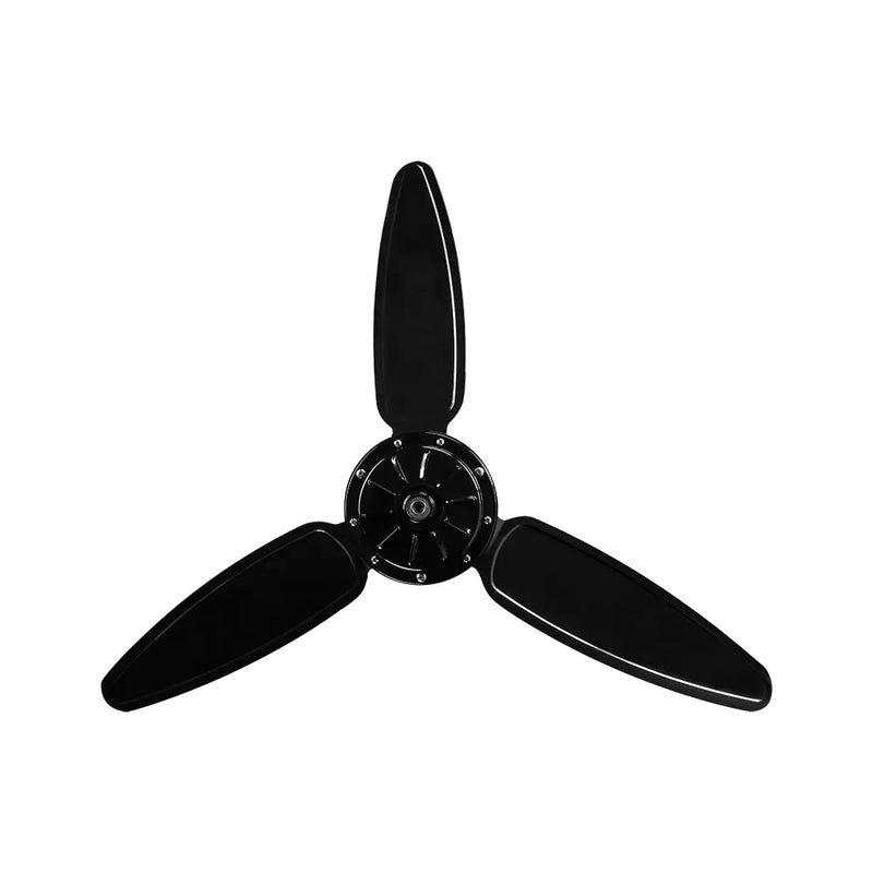 Ventilador de Teto Comercial 3 Pás 130W Preto 127V