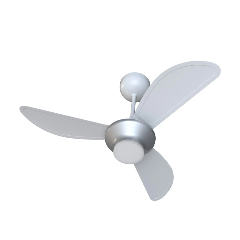 Ventilador de Teto Mistral Led Inverter Com Controle Cinza/Bco 127/220V